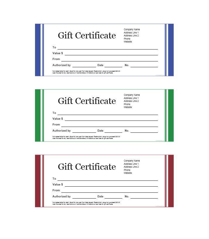 Gift Certificate MS Word Archives Free Template Downloads