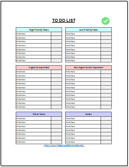 10 Free Printable To Do List Templates (Excel + Word)