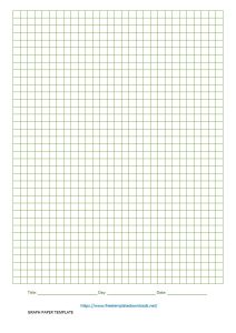 Free Printable Graph Paper Templates (Word, Excel) - Free Template ...