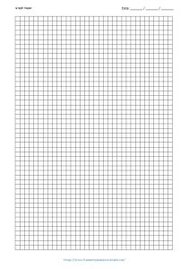 Free Printable Graph Paper Templates (Word, Excel) - Free Template ...