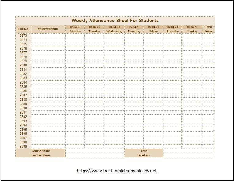 Printable-Attendance-Sheet-Template-(MSExcel-02)