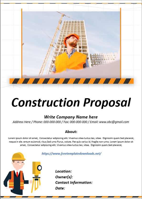 Construction Proposal Template 03