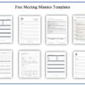 Meeting Minutes Templates