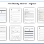 Meeting Minutes Templates