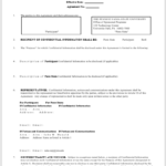 Non-Disclosure Agreement Template 05