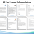 Personal Reference Letters