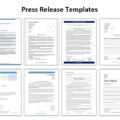 Press Release Templates