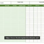 Printable Gantt Chart Template