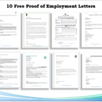 Proof of Employment Letters