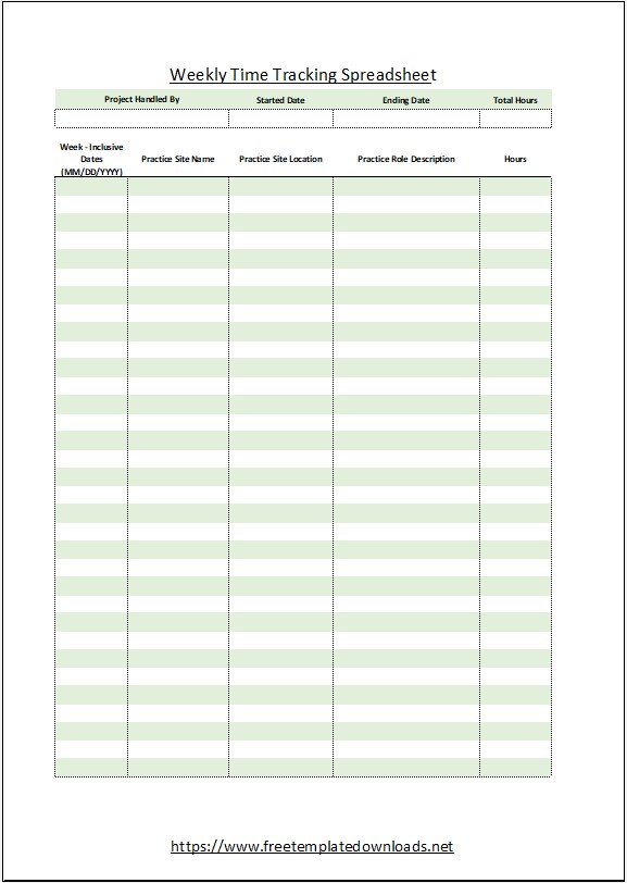 Timesheet Template 02