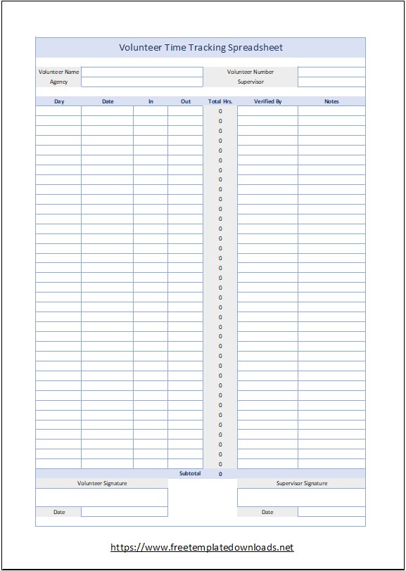 Timesheet Template 09