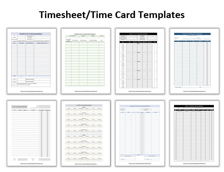 Timesheet Templates