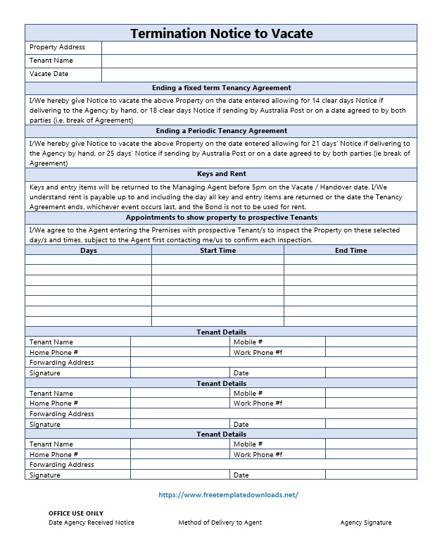 eviction notice template 06