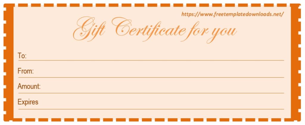 gift certificate template 06