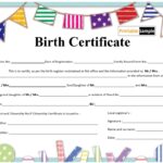 Birth Certificate Template 04