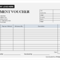 Payment Voucher Template 20