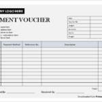 Payment Voucher Template 20