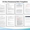 Promissory Note Templates