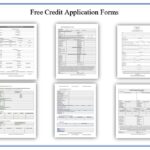 credit application form templates