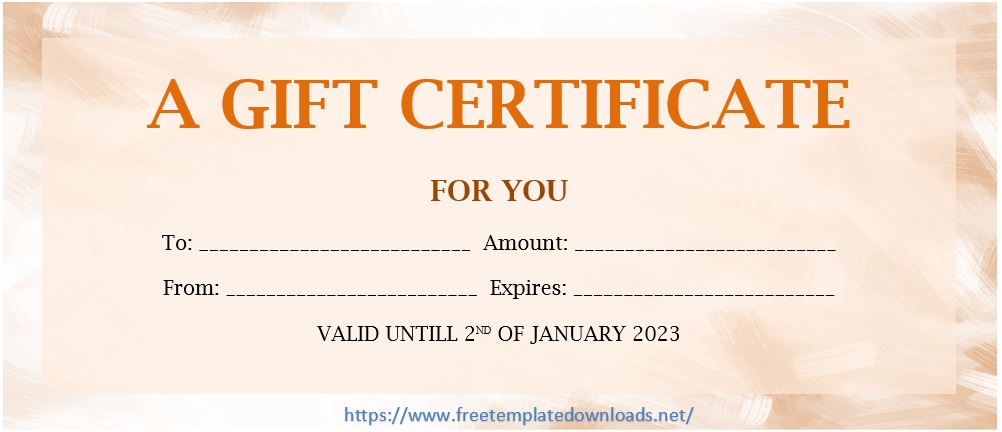 gift certificate template 03