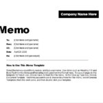 memo template 01